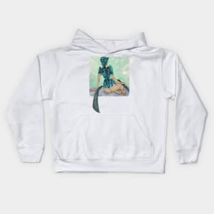 Rest of the beautiful broken android Kids Hoodie